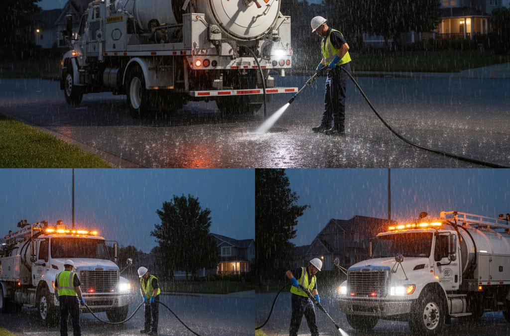 Emergency drain services in detroit, michigan